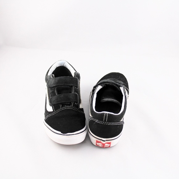 vans old skool velcro white